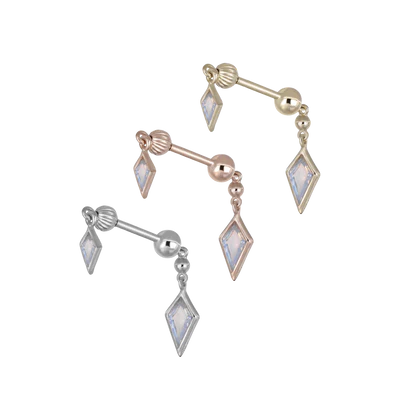 Vira*Kite Moonstone Double Barbell - Beatti