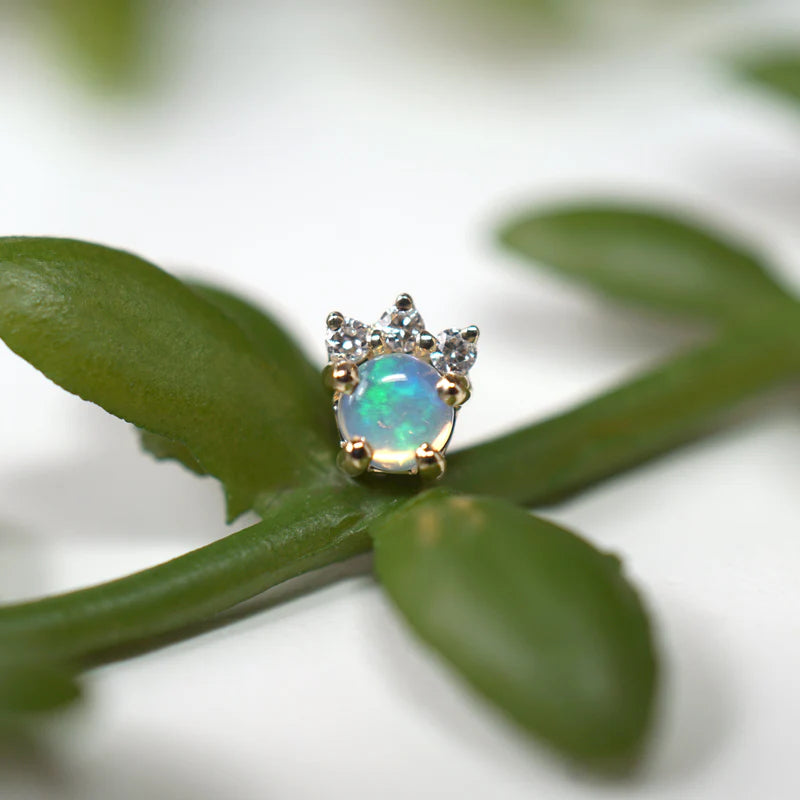 Leia Round Cabochon Gemstone - Modern Mood