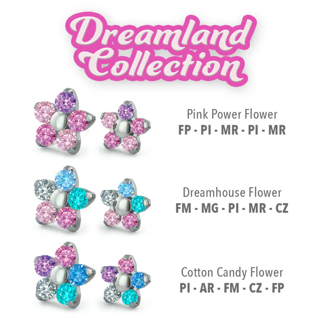 "Dreamland" Flower - Neometal