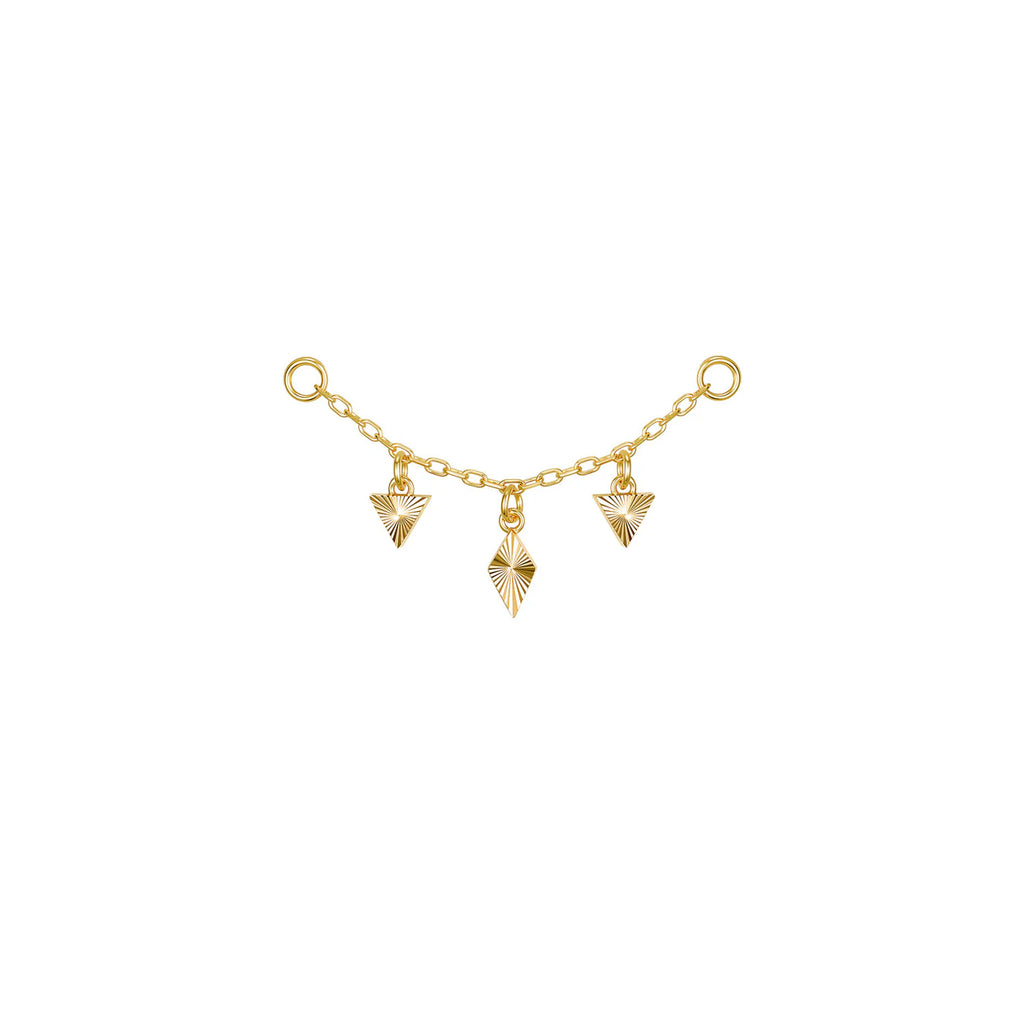 Dripping Ray Kite and Triangle Chain - Modern Mood