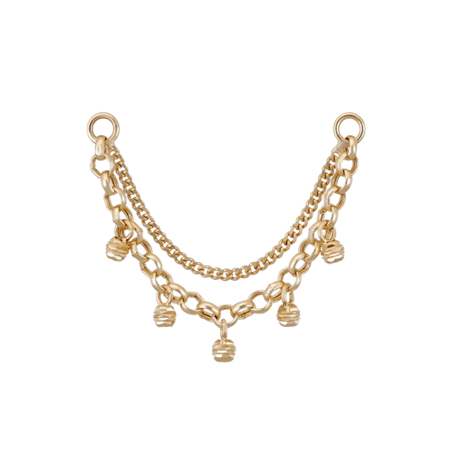 Dido Bead Charm Double Chain Attachment - Beatti