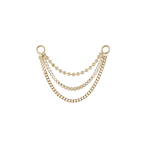 Riva Triple Mixed Chain Attachment - Beatti