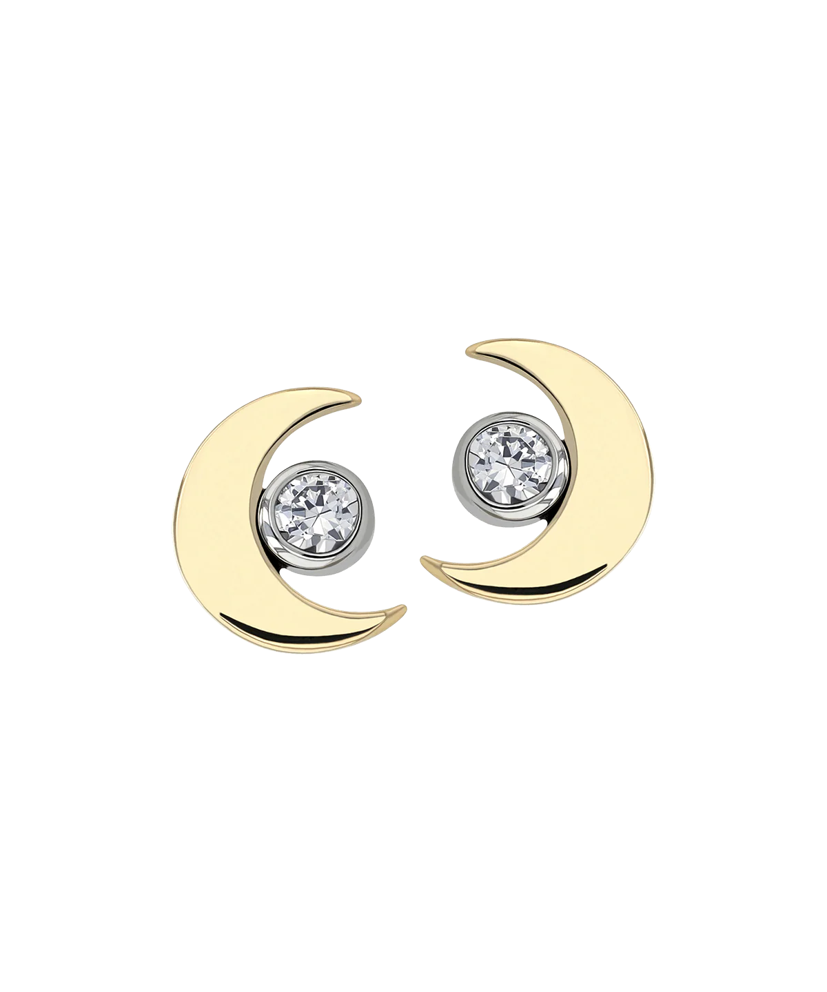 Moon End with Gem - Anatometal